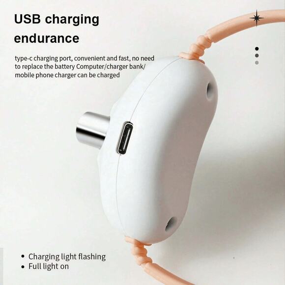 NEW 2x‎ Tech Cat Toys- Laser Light Pointer Collar Flying Disc Kitten Interactive - Picture 5 of 7